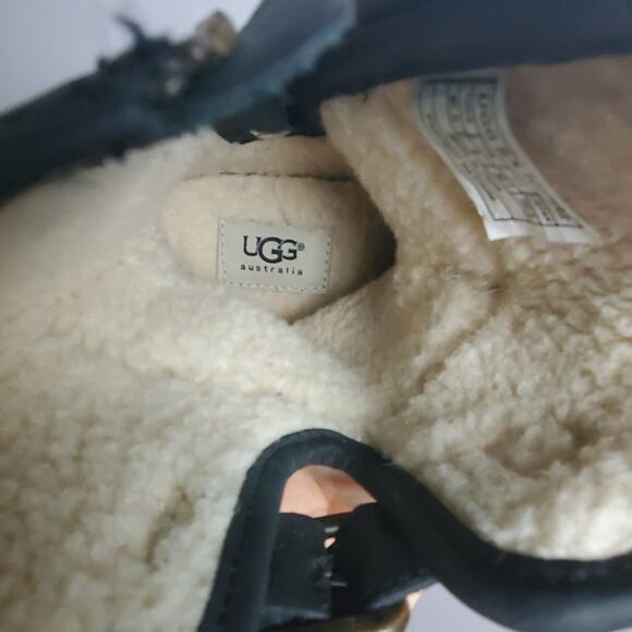 UGG MOTO BOOTS. SZ 5.5 sz 5 - Picture 6 of 7